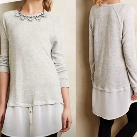 Anthropologie Tops - Anthro Dolan west coast long sleeve tunic